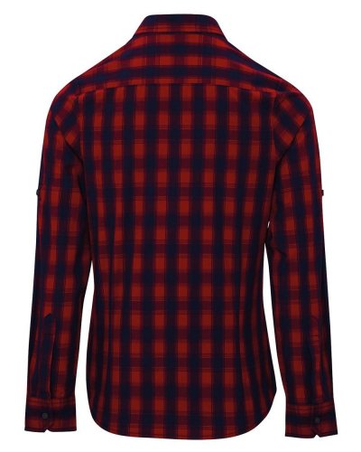 Ladies' LSL 'Mulligan' Check Cotton Bar Shirt     t