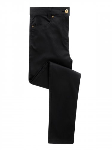 Ladies' Performance Chino Jeans Black