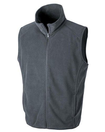 Micro Fleece Gilet Charcoal