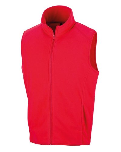 Micro Fleece Gilet Red