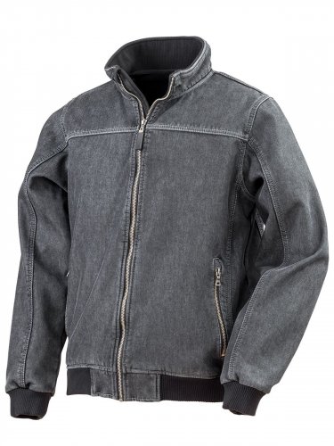 Stonewash Denim Softshell Washed blue