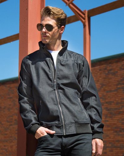 Stonewash Denim Softshell