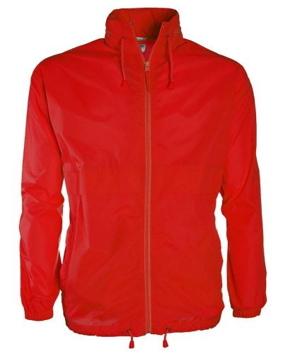 Giacca antivento richiudibile Wind Kids Red
