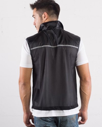 Giacca smanicata antivento Runner