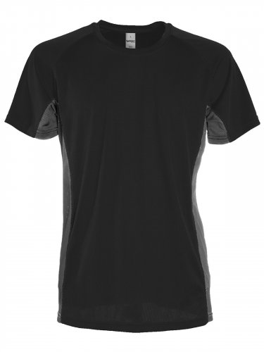 T-shirt maniche corte raglan Air Black/Grey