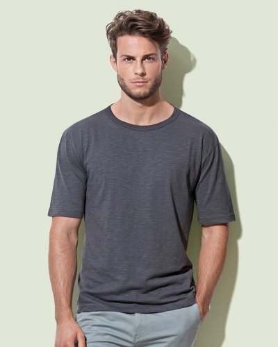 Camiseta orgánica Slub hombre 