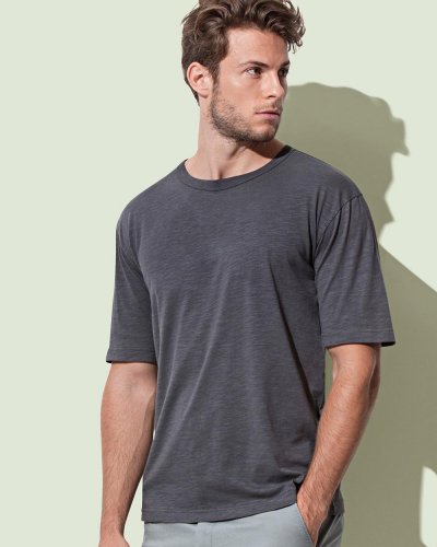 Camiseta orgánica Slub hombre 