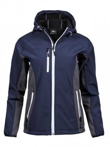 Ladies Hooded Lightweight Performance Softshell