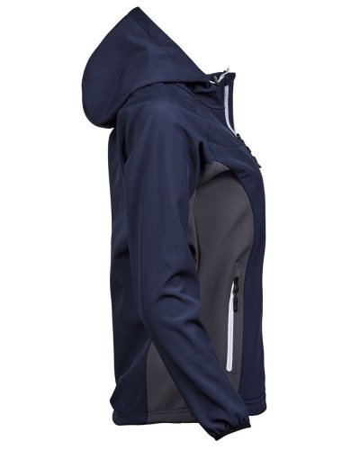 Ladies Hooded Lightweight Performance Softshell