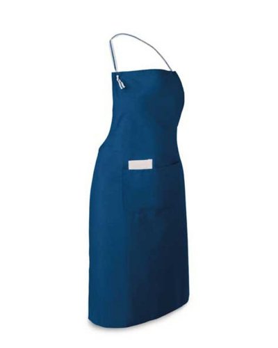 Grembiule in cotone e poliestere Chives Blu
