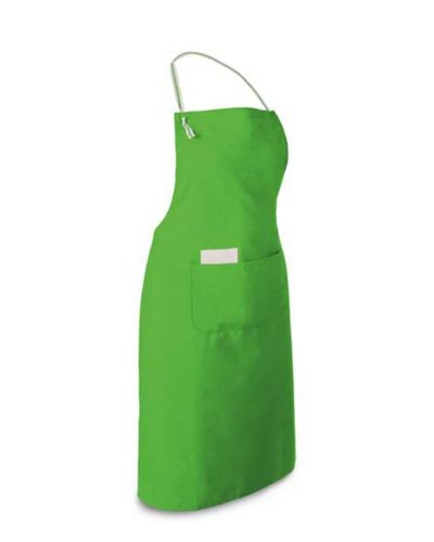 Grembiule in cotone e poliestere Chives Verde Chiaro