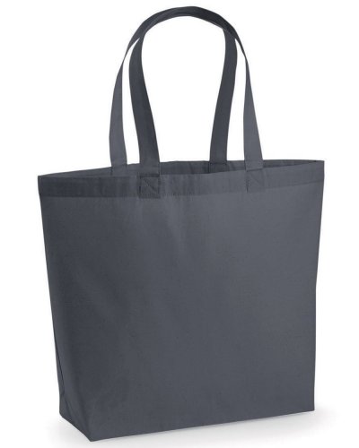 Shopper Premium in cotone Graphite Grey