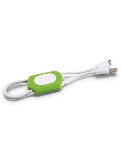 Organizzatore di cavi Verde Chiaro