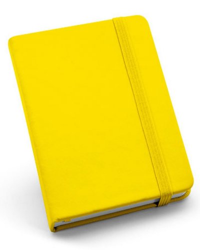 Block note in similpelle Giallo