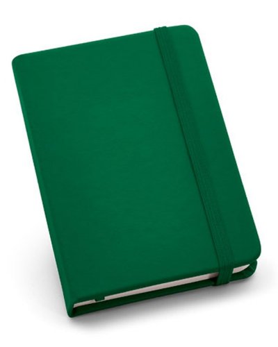 Block note in similpelle Verde