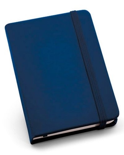 Block note in similpelle Blu