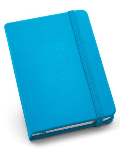 Block note in similpelle Azzurro