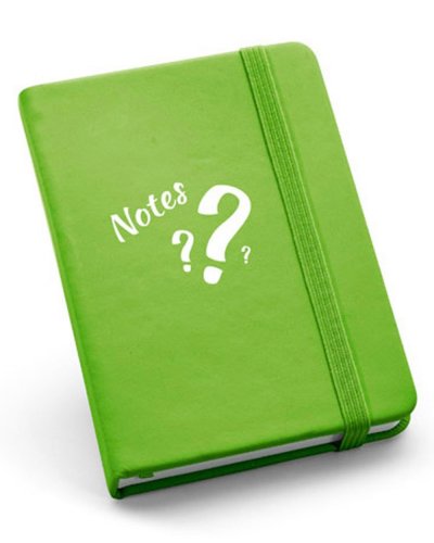 Block note in similpelle