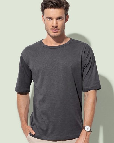 Camiseta orgánica Slub hombre 