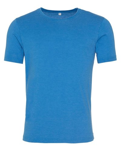 Maglietta unisex manica corta Washed T Washed sapphire blue