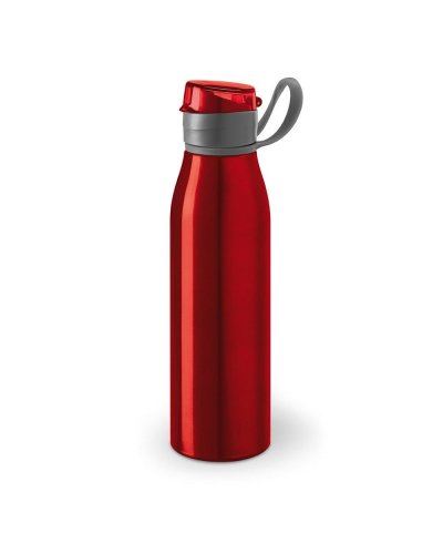 Borraccia sportiva in alluminio 650 ml Rosso