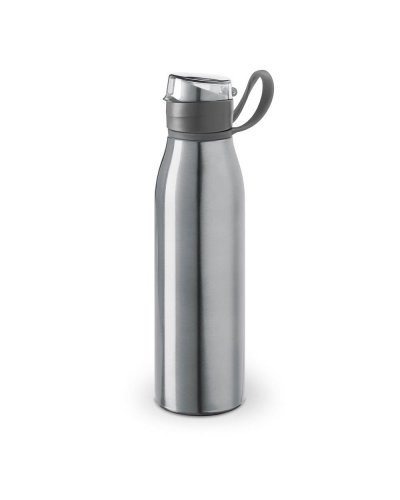 Borraccia sportiva in alluminio 650 ml Cromato Satinato