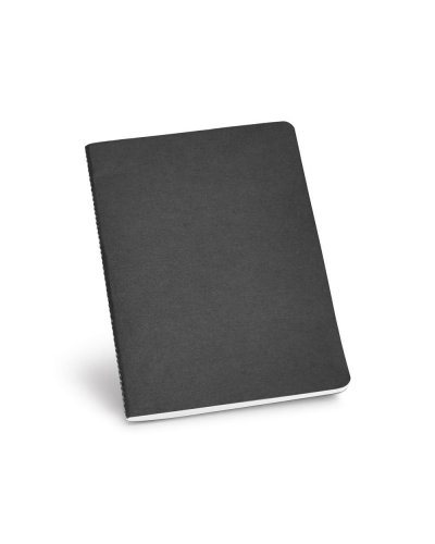 Block notes A5 con 80 pagine a righe Nero