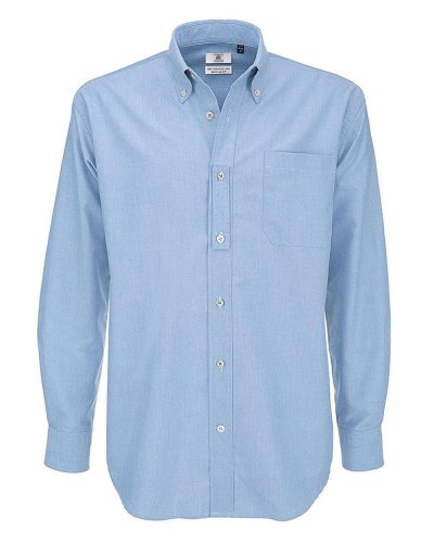 Camicia Oxford LSL/men Shirt Oxford Blue