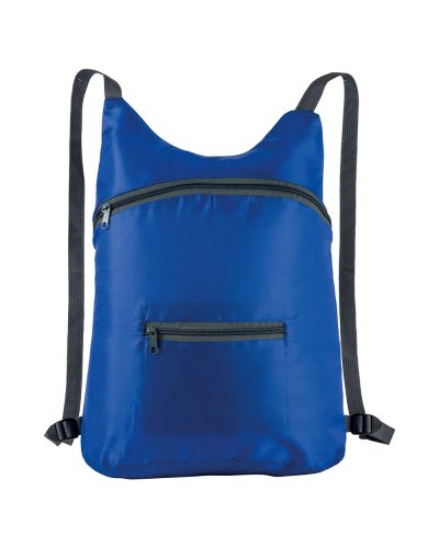 Zainetto runner richiudibile in una tasca Blu Royal