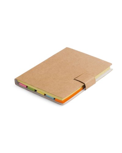 Blocco appunti con memo adesivi 8 x 10,5 cm Naturale