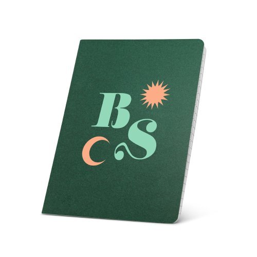 Blocco note A5 80 pagine righe copertina cartoncino 14x21 cm