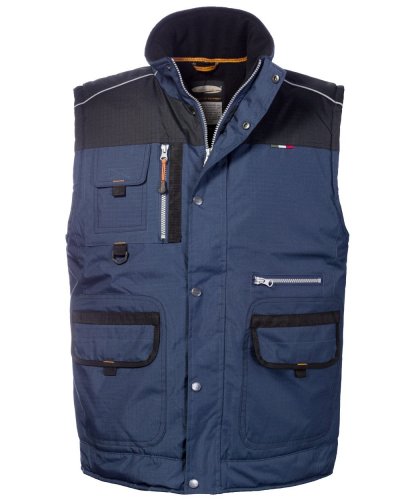 Gilet invernale Bradford Blu / Nero