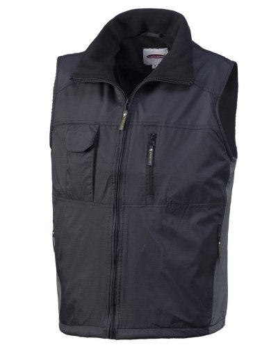 Gilet invernale Perlis Nero / Grigio