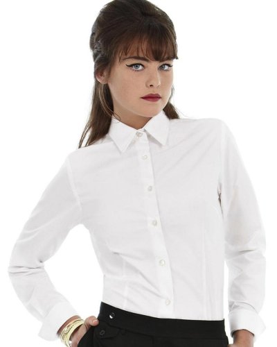 Camicia donna popeline Heritage LSL/women