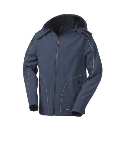 Giubbotto softshell multicolor Nyborg 1° Categoria Blu/Nero