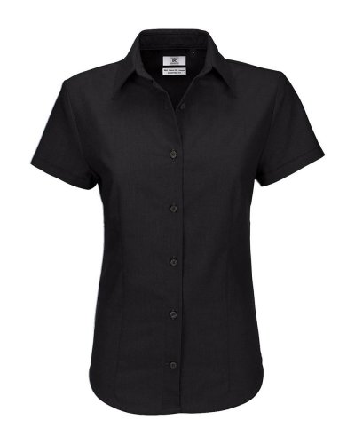 Camicia donna maniche corte Oxford