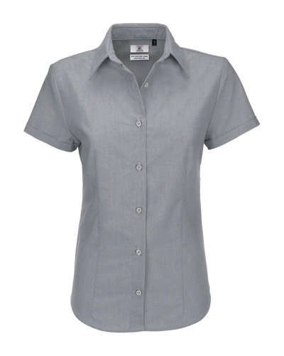 Camicia donna maniche corte Oxford