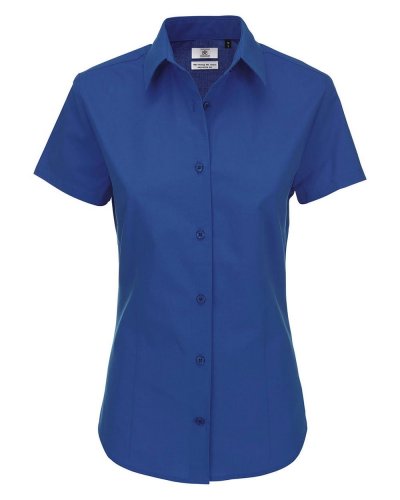 Camicia donna popeline maniche corte Heritage