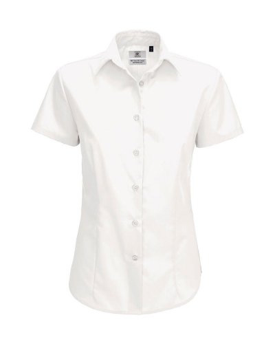 Camicia donna popeline maniche corte Smart SSL