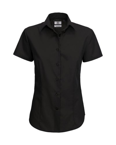 Camicia donna popeline maniche corte Smart SSL