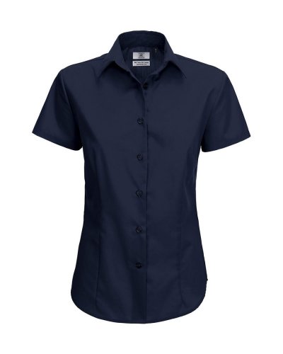Camicia donna popeline maniche corte Smart SSL