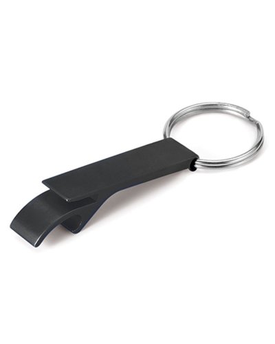 Portachiavi apribottiglie Nero