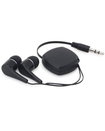 Auricolari Retraibili Nero