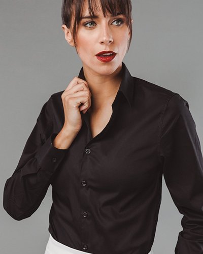 Thc paris women. camisa de popelina para mujer 