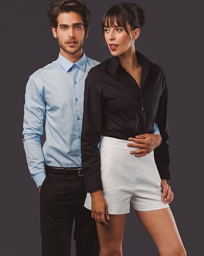 Thc paris women. camisa de popelina para mujer 