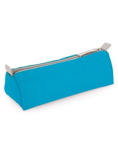 Astuccio per matite colorati in poliestere Azzurro