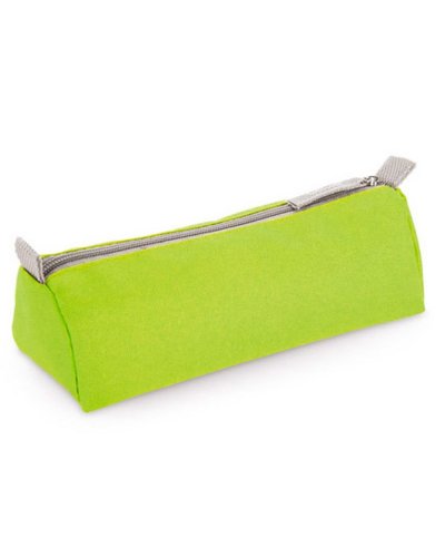 Astuccio per matite colorati in poliestere Verde Chiaro