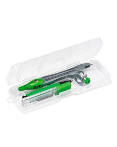 Set scolastico di geometria Verde Chiaro