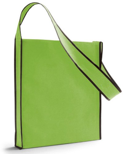 Tracolla in TNT 35 x 39 x 6 cm Verde Chiaro