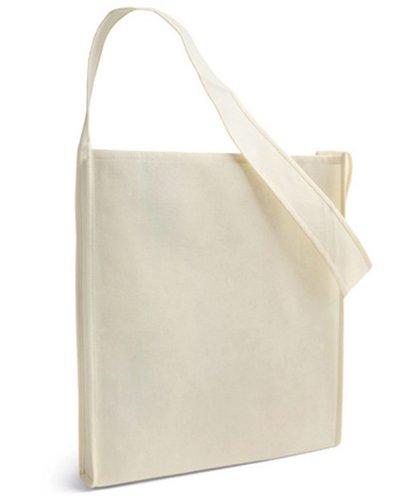 Tracolla in TNT 35 x 39 x 6 cm Beige